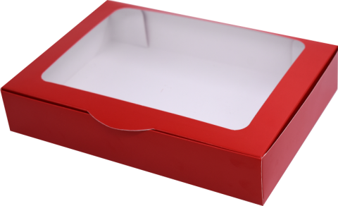 Cutii Rosii cu display 23x13x6 cm (Pret la 50 buc)