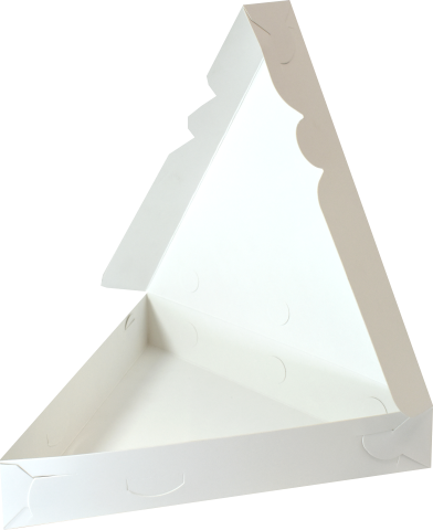 Cutii Clatite 24.5x21x4 cm Albe