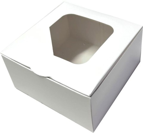 Cutii Albe cu display 13x13x7 cm (Pret la 100 buc)