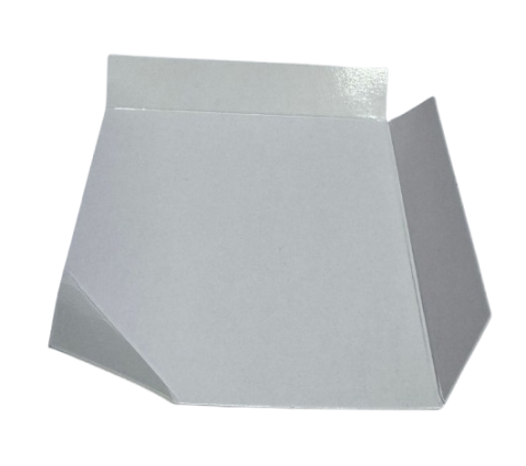 Suport Alb Monoportie 8x8x1.5 Cm (Pret la set de 1500 buc)