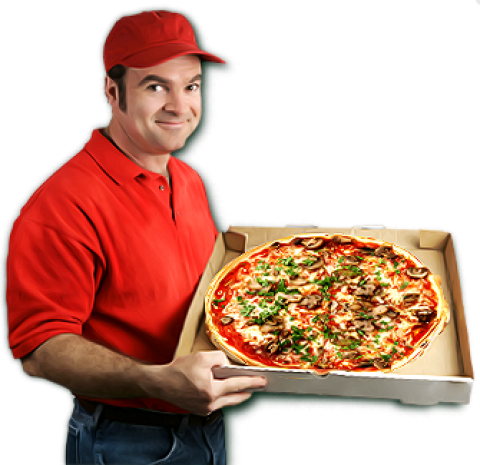 Cutii Pizza D40x40x4.5 - Albe PATRATE