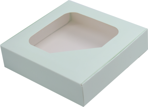 Cutii Turcoaz cu display 12x12x3 cm (Pret la 100 buc)