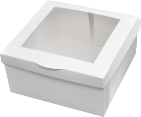 Cutii Albe cu display 15x15x8 cm (Pret la 50 buc)