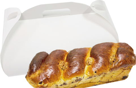 Cutii Cozonac 14x29x12 CM Albe (Pret la 50 buc)