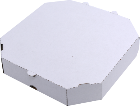 Cutii Tarte 32x32x4 OCTOGONALE ALBE (Carton Micro - gros)