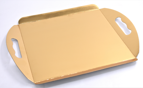 Tavi aurii cu maner 17x24x2.5 cm (carton gros)