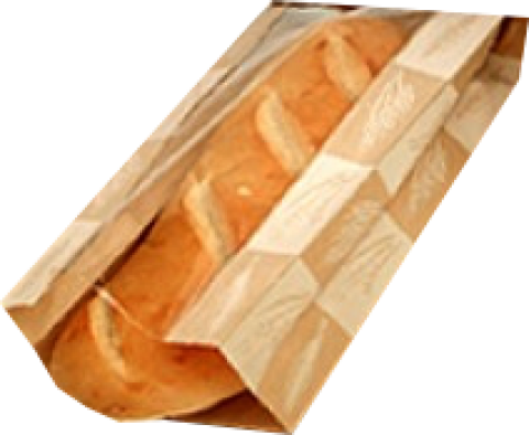 Pungă 20x8x35 Natur cu Display